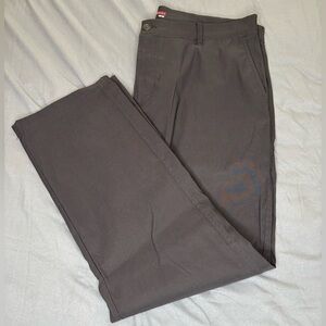 Men’s UnionBay Travel Tech Pants Charcoal Black Stretch Commuter 40x32